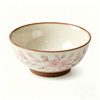 Cherry Blossom Ceramic Footed Bowl